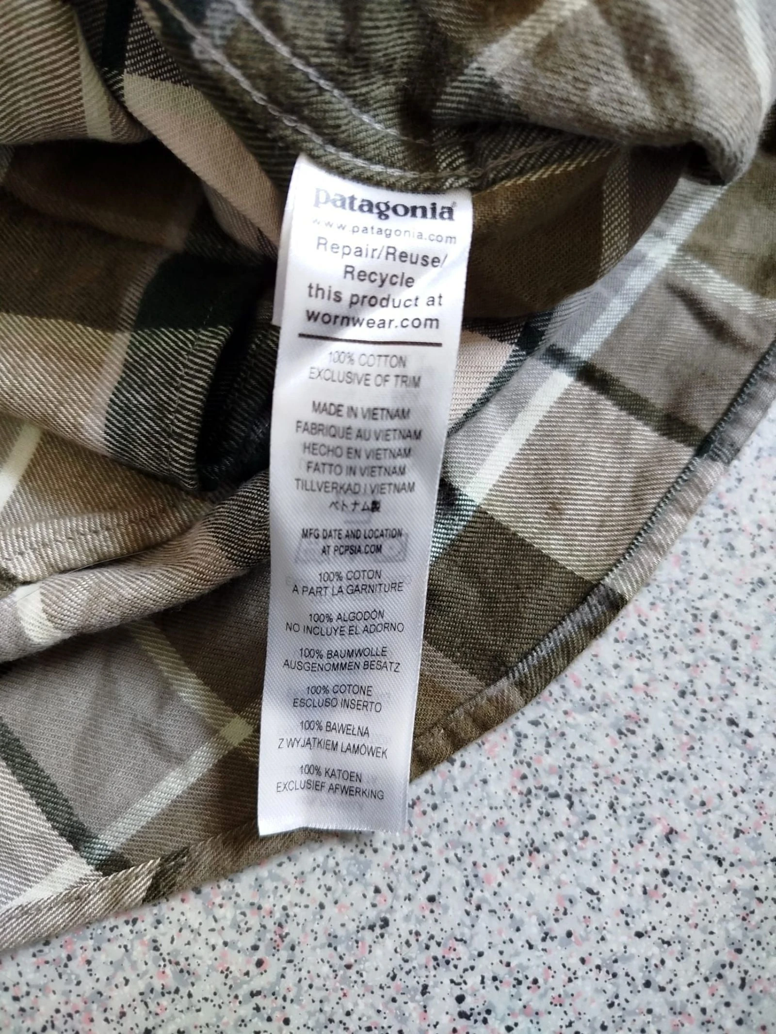 Patagonia heren langarm lichtgewicht fjord flanellen shirt M – photo 11